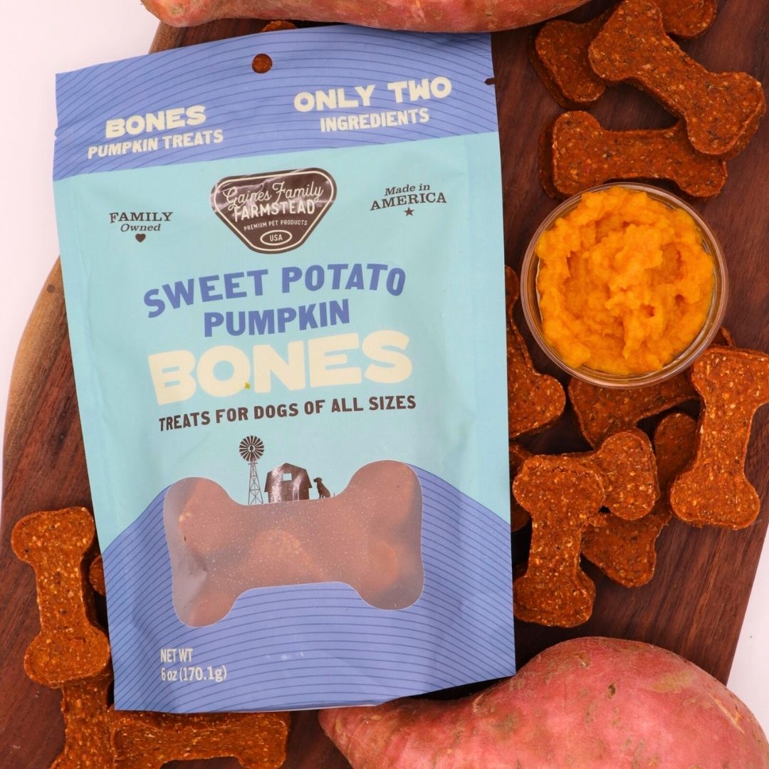 Sweet Potato & Pumpkin Bones