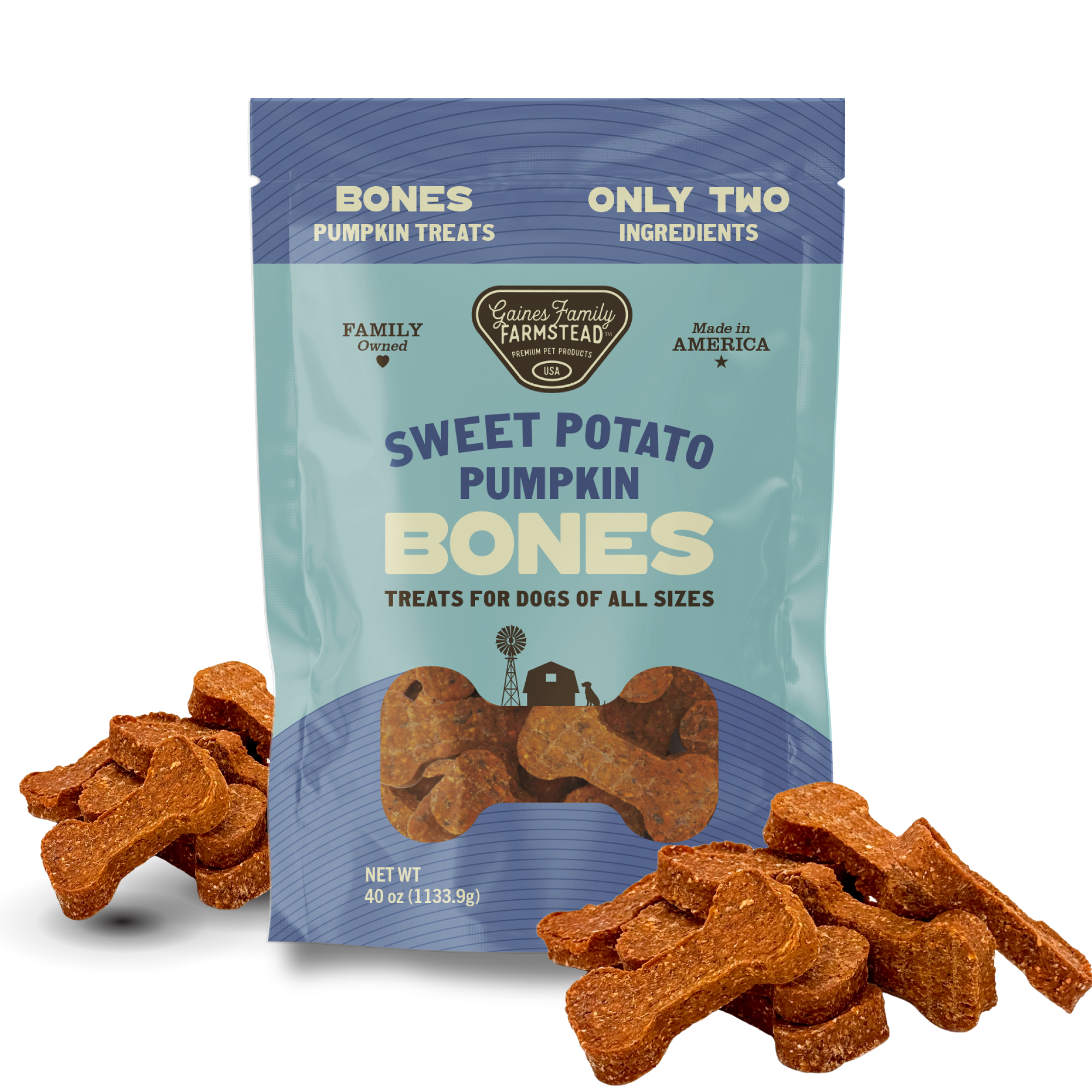 Sweet Potato & Pumpkin Bones